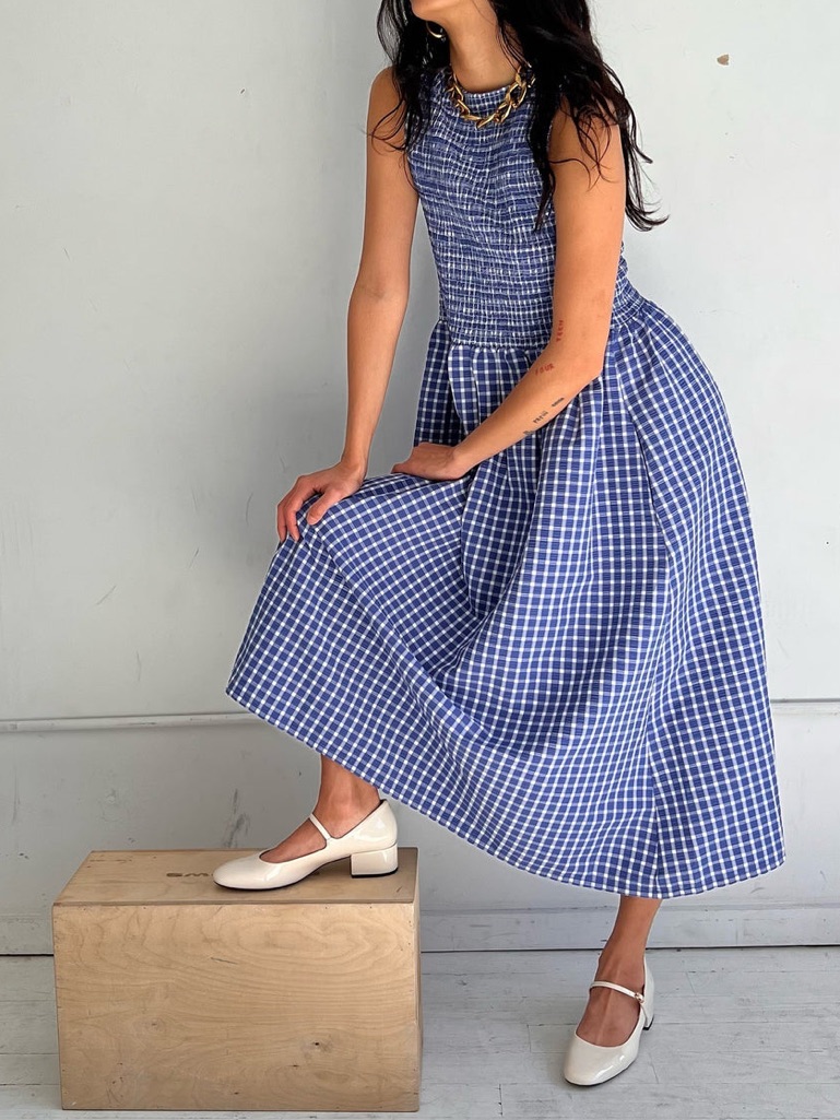 Wray Nyc Flor Dress - Weekend Plaid